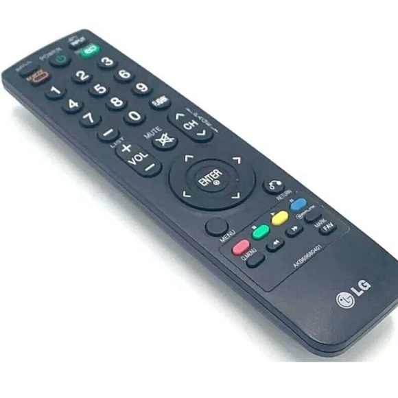 Genuine Original LG Remote Control Black Model AKB69680401 LCD LED HDTV Tested - Picture 2 of 11